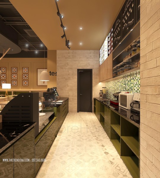 Thiết kế nội thất quán cafe & nhà hàng